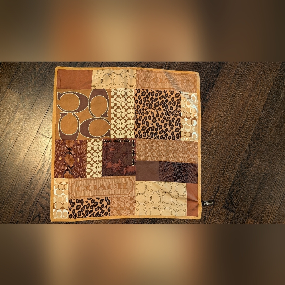 Coach Silk Scarf